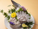 太刀魚お造り昇竜仕立て