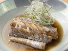 オプション料理「太刀魚と玉ねぎの煮つけ」9月〜11月
