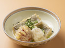 オプション料理「太刀魚と旬菜の揚げ出し」9月〜11月