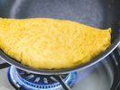 ■本館1階ーテラスレストラン「サントロペ」-朝食バイキング■目の前でシェフが作るオムレツは熱々ふわふわ