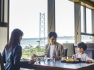 ■本館1階-日本料理「有栖川」-■海と明石海峡大橋を望む優雅な時間とともに味わう和のひと時。