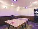 ■新館SPAタワー1階-卓球ダールルーム-■気軽に楽しめる卓球&ダーツ施設をご用意♪<有料>