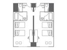 ■新館SPAタワー-低層階コネクト(31平米×2)-■