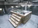 ■新館SPAタワー地下1階-メンズサウナ施設-■水風呂「クロスカウンター」日本初!頭上から冷水が降り注ぐ!