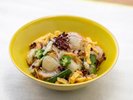 【朝食 | 夏メニュー】ベビー帆立と刻み揚げの酢味噌和え※画像はイメージです