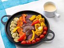 【朝食 | 夏メニュー】オレガノ香るロースト野菜 バーニャカウダーソース※画像はイメージです