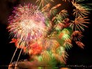 (夏)【花火大会】諏訪湖を彩る色鮮やかな花火(※大会)