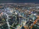 ◇名古屋駅(夜)◇ 写真提供:(公財)名古屋観光コンベンションビューロー