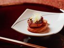 旬の食材を使用した季節の移ろいを感じるお献立(一例)