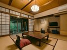 竹林に囲まれた露天風呂付客室(一例)