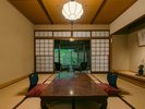 竹林に囲まれた露天風呂付客室(一例)