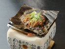 当館自家製の朴葉味噌