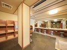 川側大浴場脱衣所