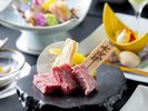 【 地元産水沢牛の鉄板焼き】ちょっぴり贅沢スタンダード会席プランF