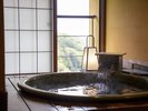 温泉半露天風呂付特別室