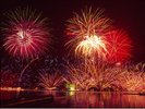 7月下旬に開催される野尻湖花火大会(車で約20分)