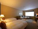 【コンフォートツイン】洋室40u。寛ぎやすい空間。カップルにおすすめです。