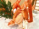 2022年夏のカニの冷しゃぶは紅ズワイカニを使用いたします。