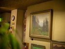 【館内】絵画も館内各所にてんじしており、芸術をお楽しみいただくことができます