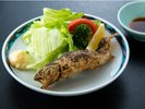 【別注料理 岩魚のから揚げ】塩コショウでさっぱりと味付けしております