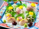 【別注料理 岩魚のお刺身】新鮮な岩魚のお刺身をご堪能いただける別注のお刺身です