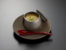 【薩摩特別会席】フォアグラの玉地蒸しは、「鈴なり」でも名物として作り続けられている“奇跡の逸品”。