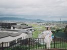 なら歴史芸術文化村(ホテルから徒歩5分):文化村の絶景スポット。大和平野を一望できます