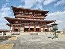 薬師寺(ホテルから車で30分)1998年に「古都奈良の文化財」としてユネスコ世界文化遺産に登録。