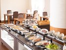 一品一品シェフが丁寧にご用意した朝食バイキング
