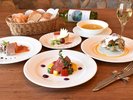 夏のフルコース 地元のお魚に和牛と贅沢なフルコースフレンチ★