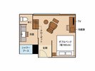 <西館>洋室シングルA 【ダブルベッド/シャワーブース付】