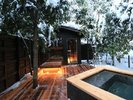 【貸切サウナ】雪景色に包まれながら、プライベート感あふれる寛ぎの時間をお楽しみいただけます。