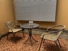 風呂上りはパティオでLUCKY CATビール!サイコーじゃん!動画はYouTubeやインスタで!