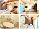 <露天無&禁煙室>別館W+シングルベッドのマルチツイン2〜4人