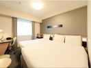 【3名利用時】コンパクトツインルーム(広さ18u/150cmのベット1台と85cmのエキストラベット1台)