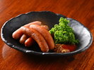 【呑み食い処『弁慶』】5種ソーセージ盛り合わせ