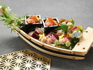 【期間限定別注料理】船盛り 通常5人前からの注文が夏限定で2人前よりご注文いただけます。