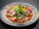 【別注料理】季節の野菜とローストポーク
