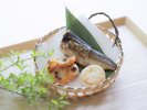 【朝食】炭火焼き