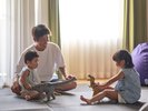 ■恐竜ルーム 和洋室(ツインベッド+6畳)1〜5名【禁煙】恐竜って本当にいたんだ!