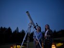 ■天体望遠鏡を使った星空観察