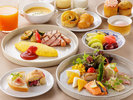 朝食ビュッフェ:和食と洋食を取り揃えたビュッフェスタイルの朝食をご堪能ください(イメージ)
