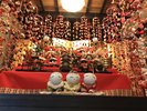 【雛の吊るし飾り】一つ一つ手作りで作られた吊るし飾りは圧巻です!
