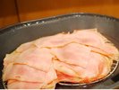 朝食(ベーコン)