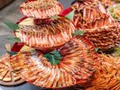 《冬》【カニビュッフェ】迫力満点のカニタワーに今年はエビも登場!