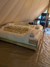プライベートキャンプ場テント内