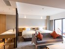 【露天風呂付デラックスツイン】ホテルで一番広いお部屋。