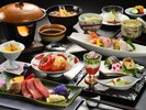 ■山形BRAND■伝統を紡ぐ料理長オススメ会席 山形牛陶板焼きメイン