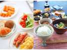 朝食は和洋食のバイキングを無料サービスでご用意!