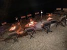 ビーチの夜もいい雰囲気です